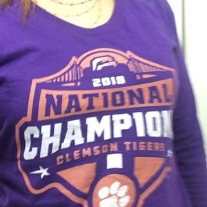 Championship long sleeved Clemson Tigers 2018